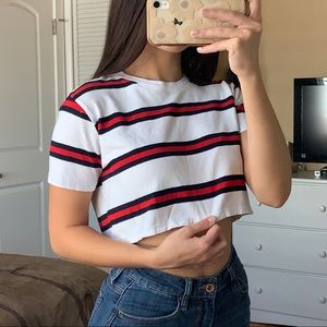 Brandy Melville Striped Top🤍